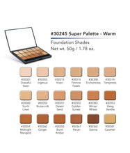 Load image into Gallery viewer, Glamour Crème™ Ultra HD Foundation Super Palettes - Fox and Superfine