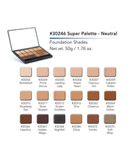 Load image into Gallery viewer, Glamour Crème™ Ultra HD Foundation Super Palettes - Fox and Superfine