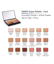 Load image into Gallery viewer, Glamour Crème™ Ultra HD Foundation Super Palettes - Fox and Superfine