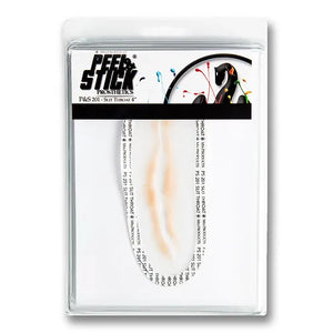 201 Peel and Stick Slit Throat  -4" - Fox and Superfine