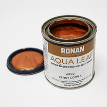 Load image into Gallery viewer, AQUA LEAF-WATER-BASED FAUX METALLIC COLORS (WITH UV PROTECTION) - Fox and Superfine