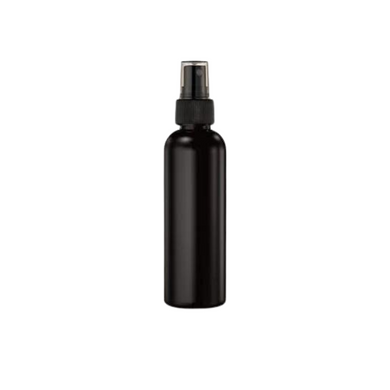 Bottle and Sprayer, Black with Overcap, Translucent Black - Fox and Superfine