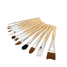 Load image into Gallery viewer, SFX BRUSH SET 12 PC. WITH DOUBLE POUCH (2ND COLLECTION) - Fox and Superfine