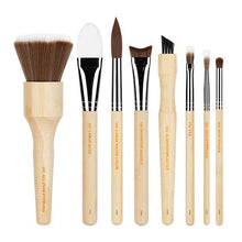 Load image into Gallery viewer, SFX BRUSH SET 8 PC. WITH DOUBLE POUCH (3RD COLLECTION) - Fox and Superfine