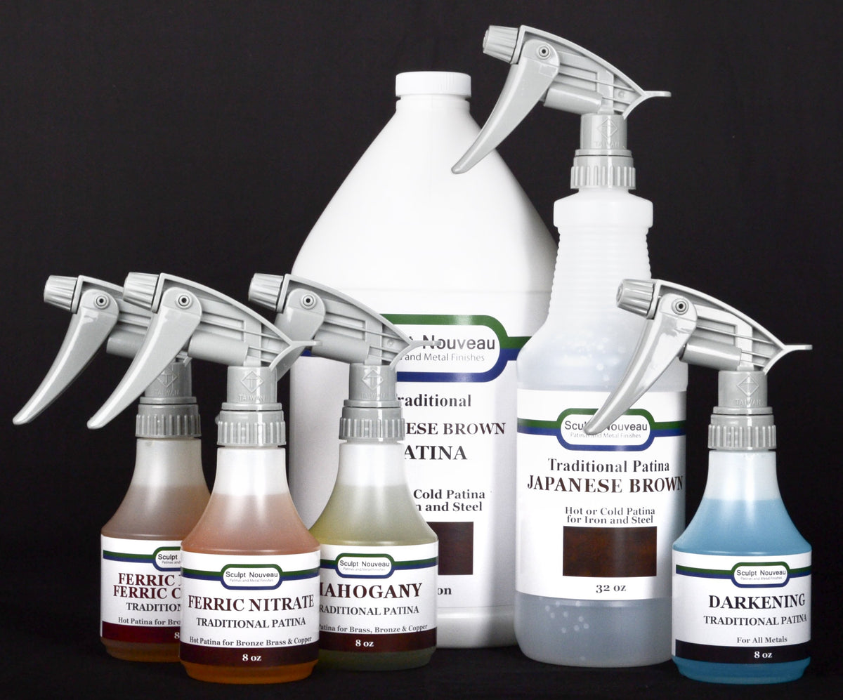 Traditional Brown Patinas (Bronze, Brass, Copper, Iron, Steel, Aluminum