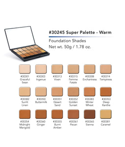 Glamour Crème™ Ultra HD Foundation Super Palettes - Fox and Superfine