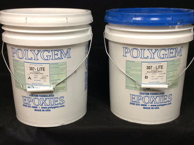 Polygem 307 Lite POURABLE-10 Gallon Kit