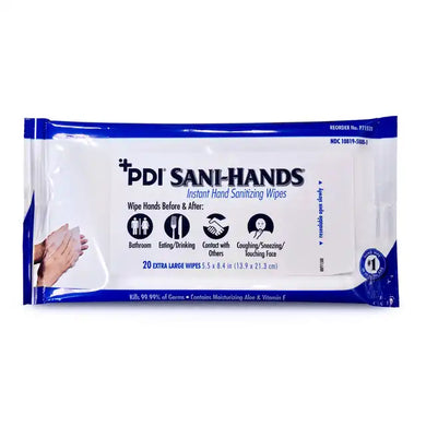 Sani-Hands 70% Alcohol Hand Sanitizing Wipes, 20 Wipes/ Pack - Fox and Superfine