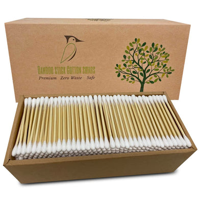 Bamboo Cotton Swabs 500pcs - Fox and Superfine