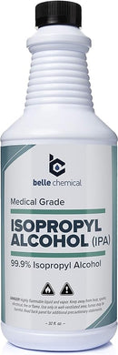 Medical Grade Isopropyl Alcohol - No Methanol - No Foul Odor -  (32oz) - Fox and Superfine