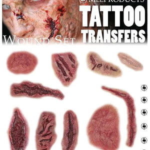 Tattoo Transfers Sets - Fox and Superfine