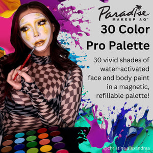 Paradise Makeup AQ - 30 Color Pro Palette (.25oz x 30)* - Fox and Superfine