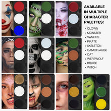 Load image into Gallery viewer, Tri-Color Character Makeup Palette - Fox and Superfine