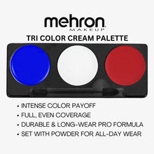 Load image into Gallery viewer, Tri-Color Character Makeup Palette - Fox and Superfine