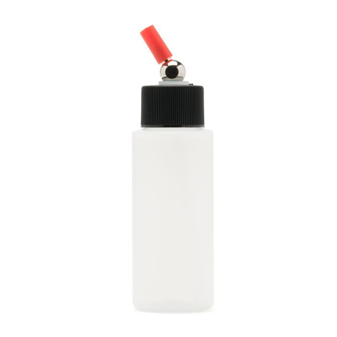 Iwata High Strength Translucent Bottle Cylinder With Adaptor Cap - Fox and Superfine
