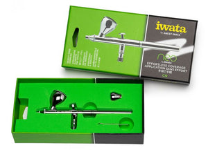 NEO for Iwata CN Gravity Feed Dual Action Airbrush - Fox and Superfine