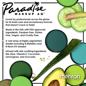 Paradise Makeup AQ - 12 Shade Pro-Palette  (1.4oz x 12) - Fox and Superfine