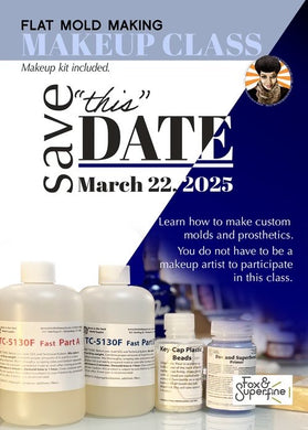 Intro to Flat Mold Making Class with Synthe Online (March 22, 2025)