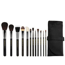 Load image into Gallery viewer, MAESTRO COMPLETE 12PC. BRUSH SET WITH ROLL-UP POUCH - Fox and Superfine