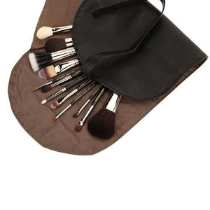 MAESTRO COMPLETE 12PC. BRUSH SET WITH ROLL-UP POUCH - Fox and Superfine