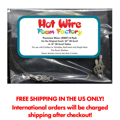 Original Scroll Table Precision Wires #007 - Fox and Superfine