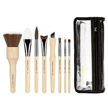 Load image into Gallery viewer, SFX BRUSH SET 8 PC. WITH DOUBLE POUCH (3RD COLLECTION) - Fox and Superfine