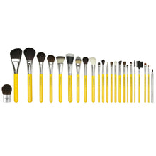 Load image into Gallery viewer, STUDIO LUXURY 24PC. BRUSH SET WITH ROLL-UP POUCH - Fox and Superfine