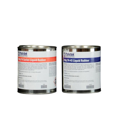 Poly 74-45 Polyurethane Rubber - All Sizes - Fox and Superfine