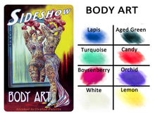 Load image into Gallery viewer, Sideshow- Body Art Palette - Fox and Superfine