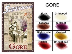 Sideshow Gore Palette - Fox and Superfine