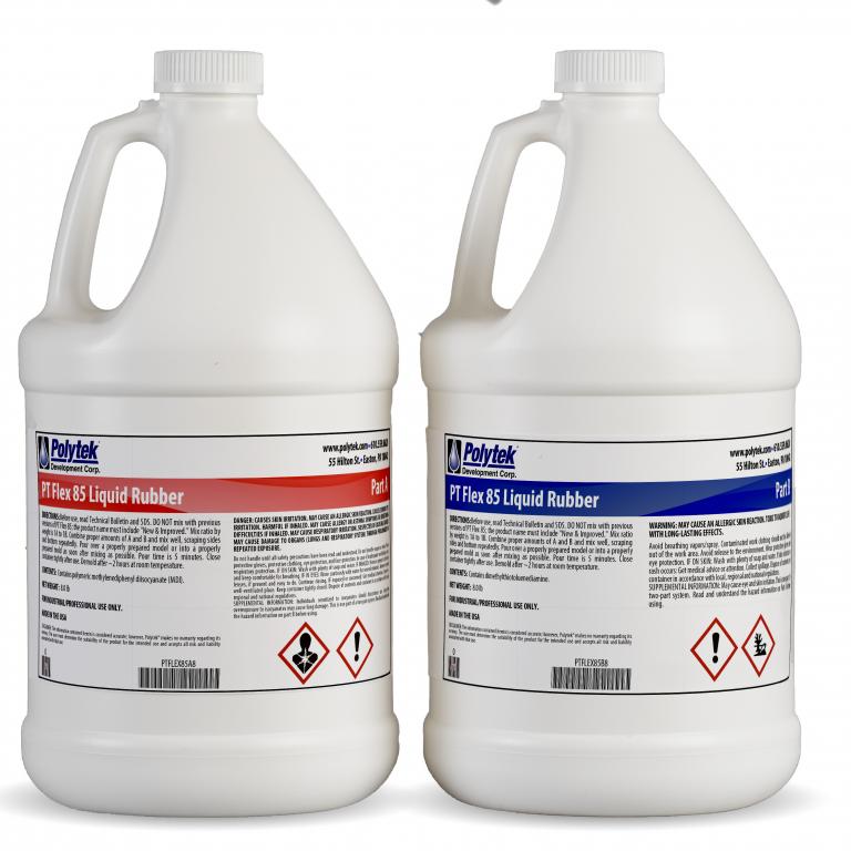 Poly 74-45 Liquid Polyurethane Rubber Kit - Polytek - Silica